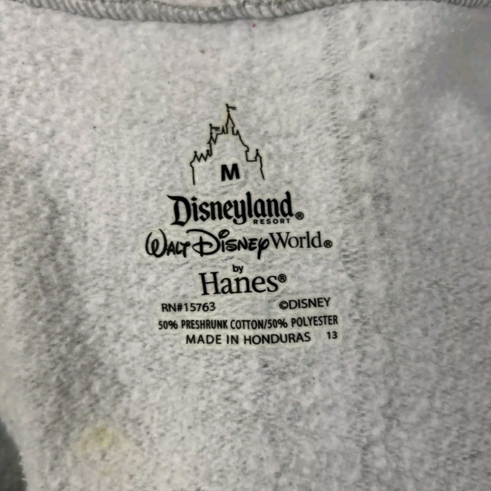 Disney World 2016‎ Holiday Gray Zip-up Hooded Jacket, Unisex Adult - Picture 8 of 14